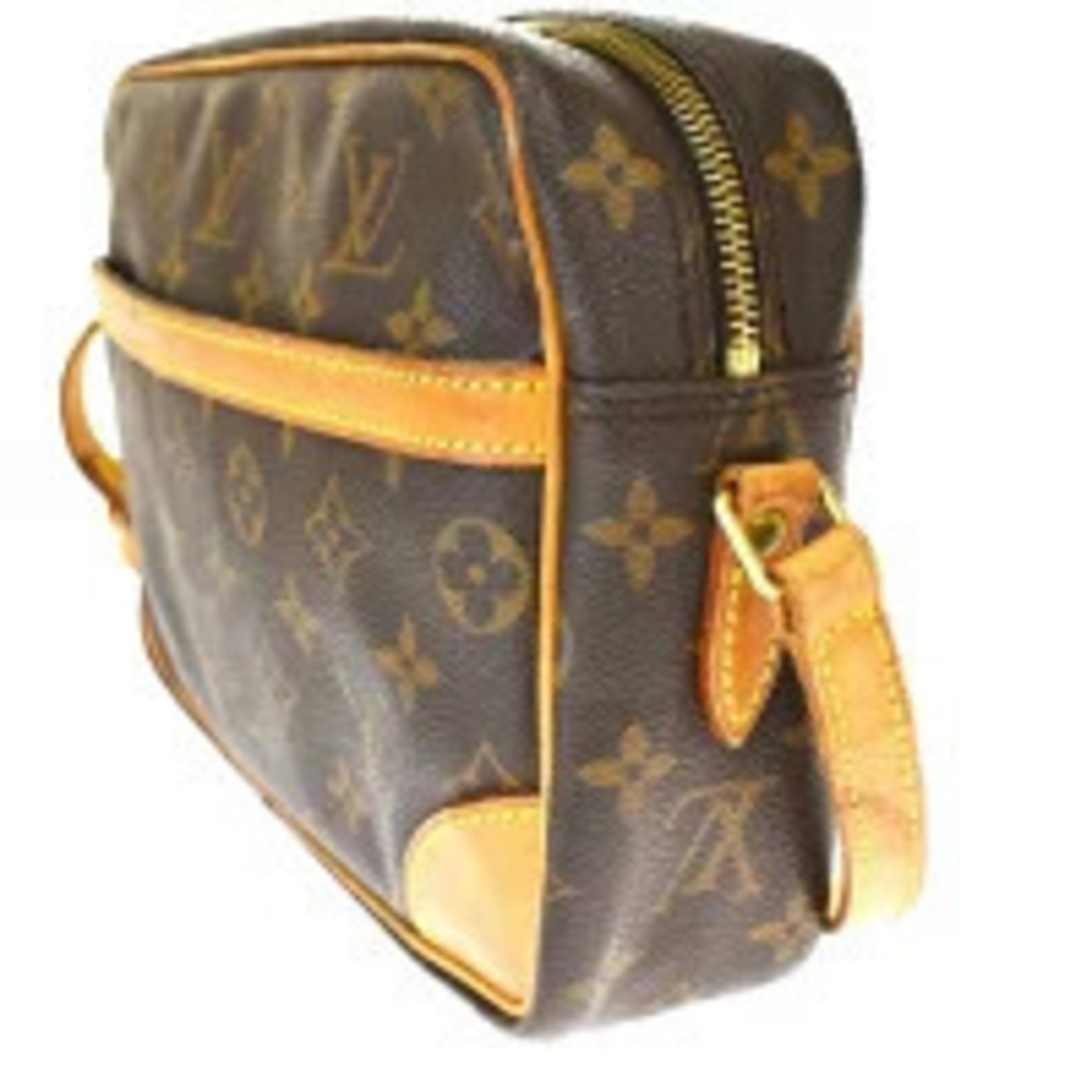 Louis Vuitton Bag Monogram Shoulder Trocadero Leather Brown